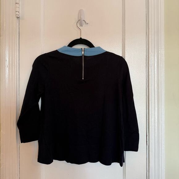 COS Navy Wool Sweater - Picture 4 of 6